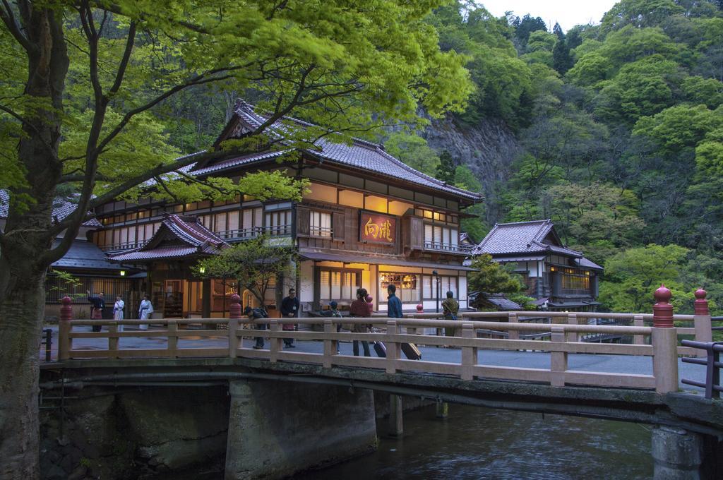 Mukaitaki Hotell Aizuwakamatsu Exteriör bild